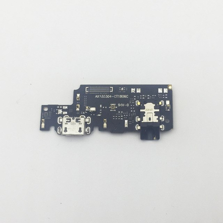 HQ OEM Xiaomi Redmi Note 5 Καλωδιοταινία Φόρτισης SUB Usb Plug Charging Board (Charging Dock Flex) + Mic Μικρόφωνο+ Audio Jack