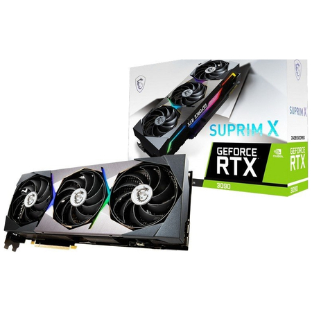 Video card MSI RTX 3090 SUPRIM X 24GB GDDR6X 384-bit - 912-V388-010