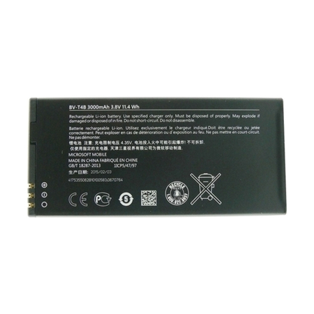 OEM HQ Nokia Lumia 640 XL, 640XL BV-T4B Μπαταρία Battery 3000mAh Li-Ion (Bulk) (Grade AAA+++)