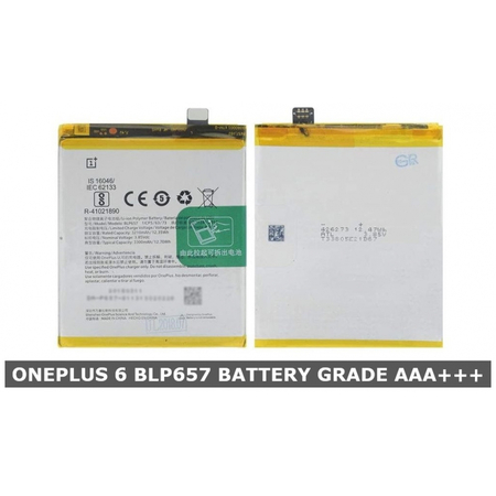 OEM HQ OnePlus 6, Oneplus6 A6000 Battery Μπαταρία Li-Pol 3300mAh (Premium A+)