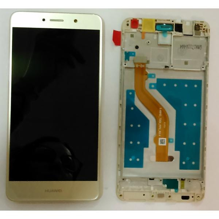 HQ Huawei Y7 2017 / Y7 Premier Nova Lite  TRT-L21 TRT-LX2 TRT L21 L21A L21X LX2 LX1 LX3 LCD Display Screen Οθόνη + Touch Screen Digitizer Μηχανισμός Αφής + Πλαίσιο Frame Gold