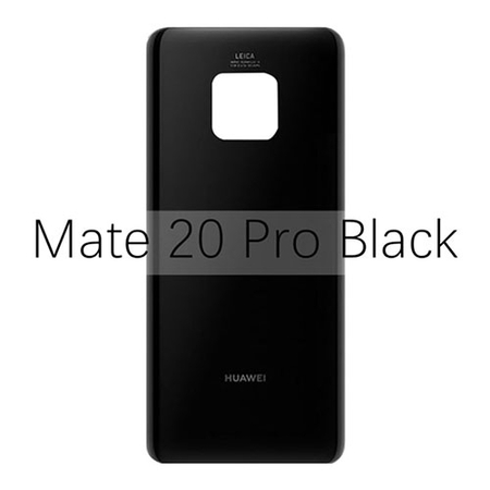 OEM HQ Huawei MATE 20 PRO (LYA-L09, LYA-L0C) Battery Cover Καπάκι Μπαταρίας Black