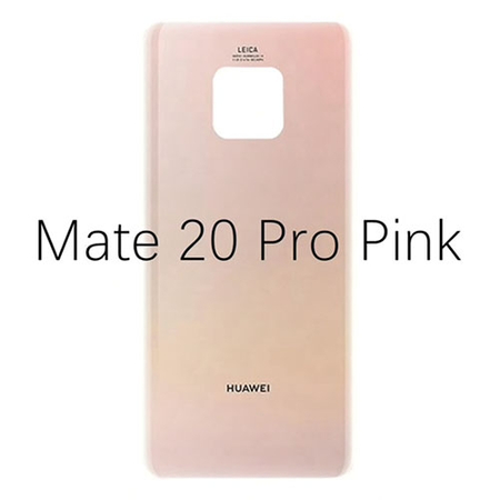 OEM HQ Huawei MATE 20 PRO (LYA-L09, LYA-L0C) Battery Cover Καπάκι Μπαταρίας Pink