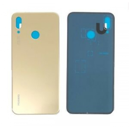 OEM HQ Huawei P20 Lite (ANE-AL00, ANE-TL00) P20 Lite Dual SIM (ANE-L21, ANE-LX1) Battery cover Κάλυμμα Μπαταρίας Gold
