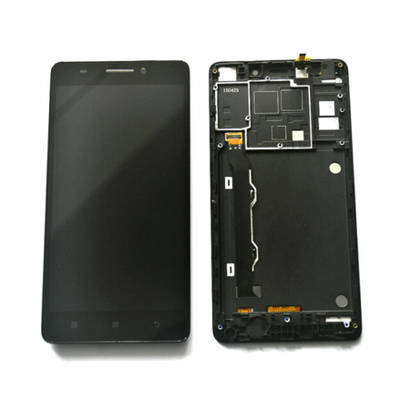 Γνήσιο Original Lenovo K3 Note K50-T5 K50-T3S Lcd Display Οθόνη + Touch Screen Digitizer Μηχανισμός Αφής + Πλαίσιο Frame Μαύρο Black