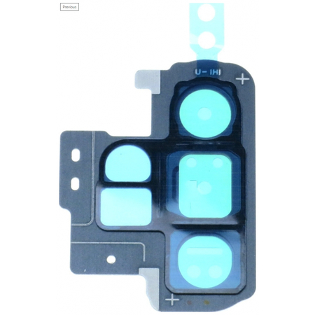 Γνήσια Original Samsung Galaxy Note 10+ , Note 10 Plus SM-N975F N975 Deco Camera Frame, Πλαίσιο Κάμερας black (SERVICE PACK BY SAMSUNG) GH98-44572A