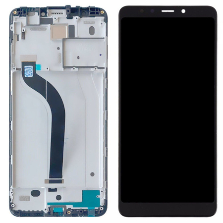 Γνήσιο Original Xiaomi Redmi 5 Οθόνη LCD Display Screen + Touch Screen Digitizer Μηχανισμός Οθόνης Αφής + Frame Bezel Πλαίσιο Πρόσοψη Black