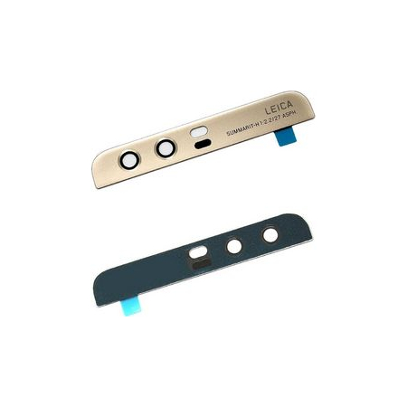 OEM HQ Huawei P10 Plus (VKY-L29, VKY-L29A, VKY-L09, VKY-L00) Camera Lens Τζαμάκι Κάμερας Gold
