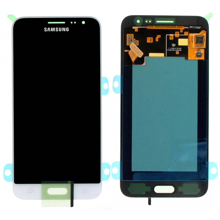 Γνήσια Original Samsung J320 Galaxy J3 2016 LCD display Οθόνη + Touch Screen Μηχανισμός Αφής GH97-18414A White