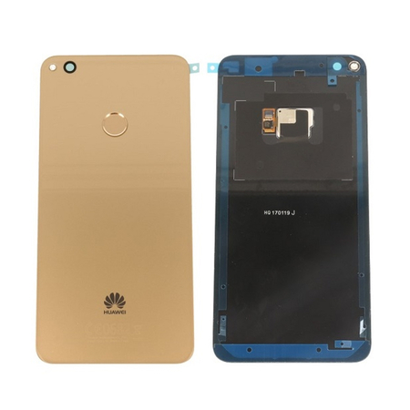 Γνήσιο Original Huawei P8 lite 2017 / P9 lite 2017 PRA-LA1 PRA-LX1 PRA-LX3 Battery Back Cover Πίσω Καπάκι Μπαταρίας + Fingerprint Sensor Gold 02351DLX