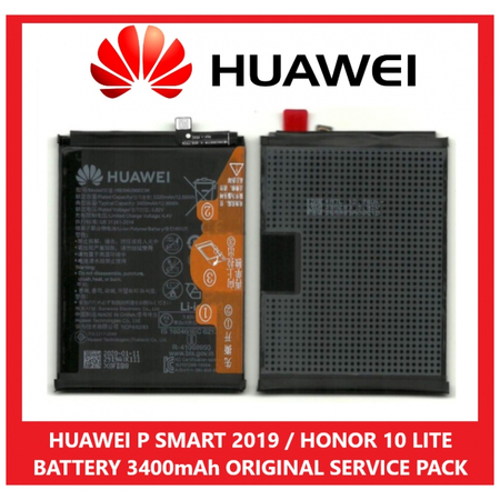 Γνήσια Original Huawei Honor 10 Lite Dual Sim (HRY-LX1, HRY-LX1MEB, HRY-LX2, HRY-AL00a, HRY-AL00, HRY-TL00), P SMART 2019 HB396286ECW Μπαταρία Battery 3400mAh (Service By Huawei) 24022919, 24022770