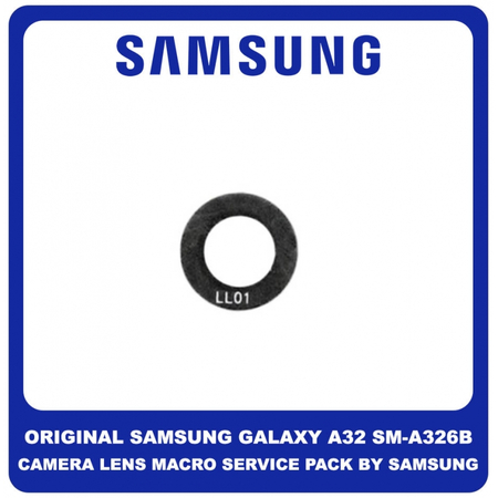Γνήσιο Original Samsung A32 5G A326 SM-A326B Camera Lens Macro Τζαμάκι Κάμερας GH64-08396A (Service Pack By Samsung)