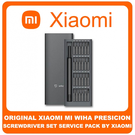 Γνήσιο Original Xiaomi Mi Wiha Precision Screwdriver 24-in-1 Σετ Κατσαβίδια Με Μύτες Ακριβείας XIASIA46587 (Service Pack By Xiaomi)