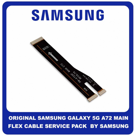 Γνήσιο Original Samsung Galaxy A72 A725 A726 SM-A725F SM-A726B Main Flex Cable Motherboard Connector Κεντρική Καλωδιοταινία GH59-15429A (Service Pack By Samsung)