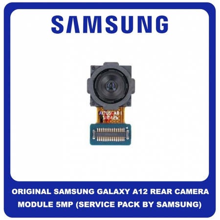 Γνήσιο Original Samsung Galaxy A12 A125 SM-A125F Rear Ultrawide Camera Module 5 MP Πίσω Κάμερα GH96-14014A (Service Pack By Samsung)