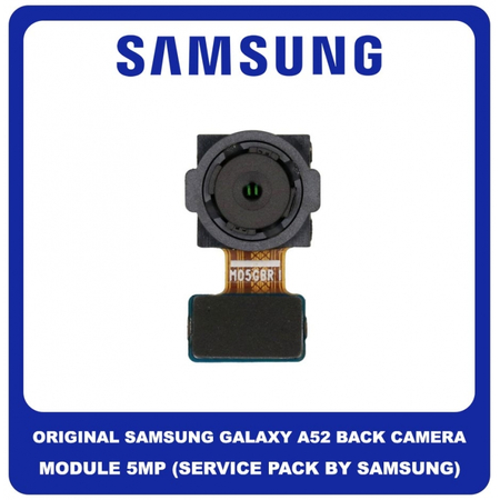 Γνήσιο Original Samsung Galaxy A52 A525 A526 SM-A525F SM-A526B / A72 A725 SM-A725F Rear Camera Module 5MP Macro Πίσω Κάμερα GH96-14153A (Service Pack By Samsung)