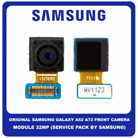 Γνήσιο Original Samsung Galaxy A52 5G A525 A526 SM-A525F SM-A526B / A72 A725 A726 SM-A725F SM-A726B Front Camera Module 32MP Μπροστά Κάμερα GH96-14155A (Service Pack By Samsung)