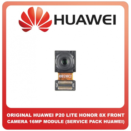 Γνήσιο Original Huawei P20 Lite Dual Sim ( ANE-L21 ANE-LX1 ​) Honor 8X ( JSN-L21 ) Honor Play ( COR-L29 )23060356 Front Camera Module 16 MP Μπροστά Κάμερα (Service Pack By Huawei)