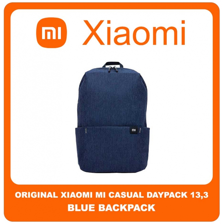 Γνήσιο Original Xiaomi Mi Casual Daypack Backpack 13,3 Blue Σακίδιο Πλάτης Μπλε Με Θήκη για Tablet Laptop ZJB4144GL