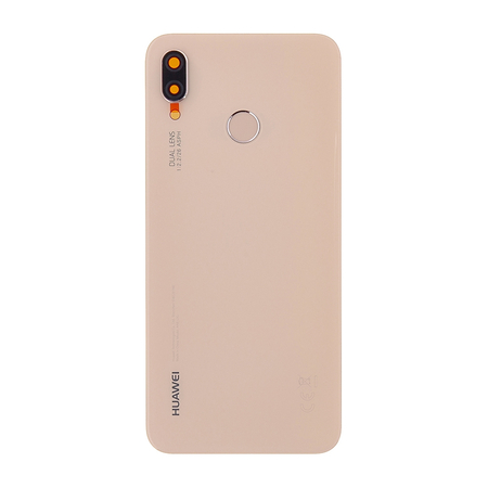 Γνήσιο Original Huawei P20 Lite (ANE-AL00, ANE-TL00) / P20 Lite Dual SIM (ANE-L21, ANE-LX1) Battery cover Κάλυμμα Μπαταρίας+ Fingerprint sensor Αισθητήρας Δακτυλικού αποτυπώματος 02351VTW Pink