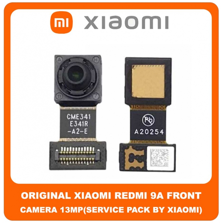 Original Γνήσιο Xiaomi Redmi 9A Redmi9A  (M2006C3LG, M2006C3LI, M2006C3LC, M2004C3L) Front Selfie Camera Module Flex 13 MP  f/2.2  28mm Wide 1.0µm Μπροστά Κάμερα (Service Pack By Xiaomi)
