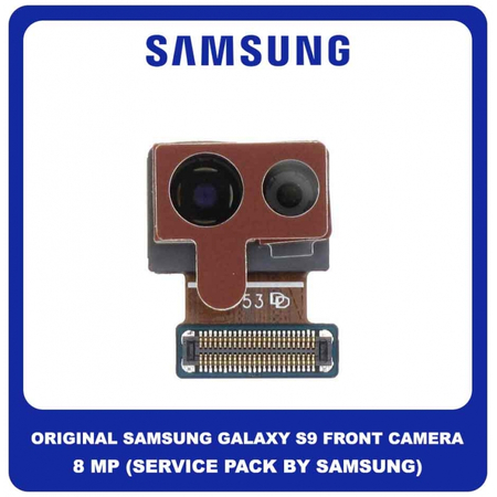 Original Γνήσιο Samsung Galaxy S9 G960F (SM-G960F) Front Selfie Camera Module Flex 8MP Μπροστινή Κάμερα GH96-11516A(Service Pack By Samsung)