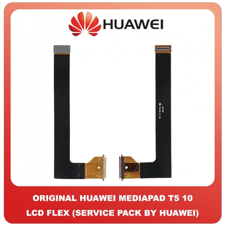 Original Γνήσιο Huawei MediaPad T5 10 10.1'' ( AGS2-W09/AGS2-W19  AGS2-L03/AGS2-L09 ) LCD Flex Cable Connector Καλωδιοταινία Οθόνης 02352EJL (Service Pack By Huawei)