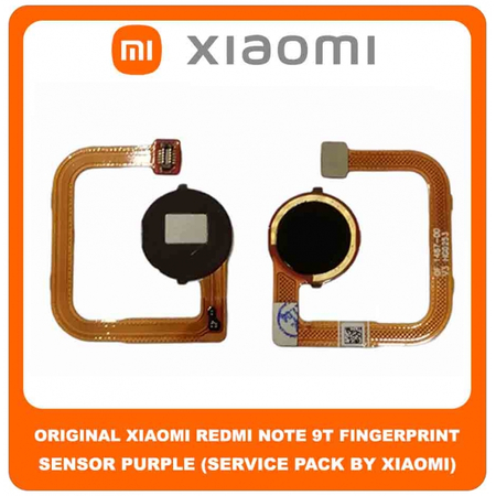 Original Γνήσιο Xiaomi Redmi Note 9T , Redmi Note9T (M2007J22G, J22) Fingerprint Flex Sensor Καλωδιοταινία Αισθητήρας Δακτυλικού Αποτυπώματος (Service Pack By Xiaomi)