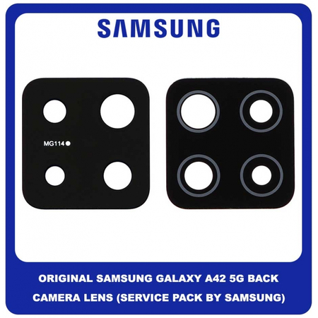 Original Γνήσιο Samsung Galaxy A42 5G A426 (A426B, SM-A426B/DS, SM-A4260) Rear Back Camera Glass Lens Πίσω Τζαμάκι Κάμερας GH64-08249A (Service Pack By Samsung)