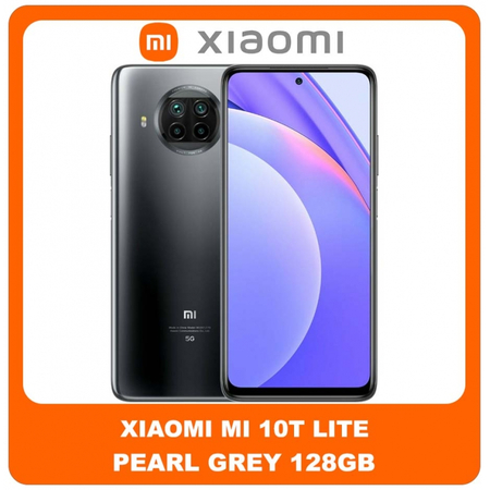 Xiaomi Mi 10T Lite 5G , Mi10T Lite 5G , Mi 10 T Lite 5G (M2007J17G) Brand New Smartphone Mobile Phone 128GB Κινητό Pearl Gray Γκρι MZB07XEEU