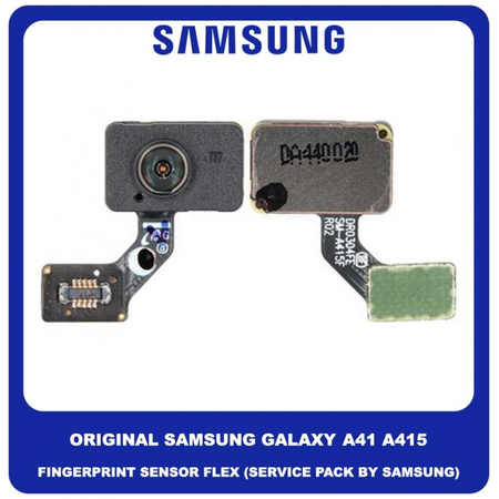 Γνήσιο Original Samsung Galaxy A41 A415 (A415F, A415F/DS, A415F/DSN, A415F/DSM) Fingerprint Flex Sensor Καλωδιοταινία Αισθητήρας Δακτυλικού Αποτυπώματος GH96-13406A (Service Pack By Samsung)