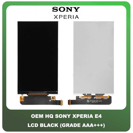 OEM HQ Sony Xperia E4 (E2104, E2105) LCD Display Screen Assembly Εσωτερική Οθόνη Black Μαύρο (Grade AAA+++)