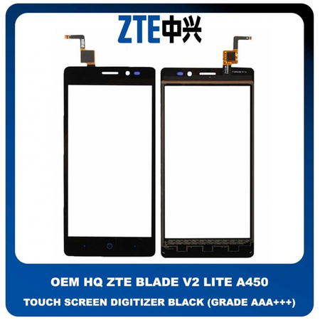 OEM HQ ZTE Blade V2 Lite A450 Touch Screen Digitizer Μηχανισμός Αφής Black Μαύρο (Grade AAA+++)