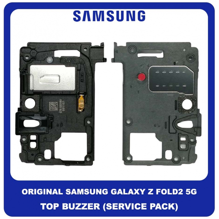 Γνήσιο Original Samsung Galaxy Z Fold2 5G , Z Fold 2 5G F916 (SM-F916B, SM-F916U, SM-F916U1, SM-F916N) Top Upper Buzzer Loudspeaker Loud Speaker Sound Ringer Module Πάνω Ηχείο Μεγάφωνο GH96-13695A (Service Pack By Samsung)