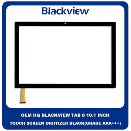 HQ OEM Blackview Tab 8 Tab8 10.1 Inches 10,1'' Inch Touch Panel Screen Digitizer Μηχανισμός Οθόνη Αφής Black Μαύρο (Grade AAA+++)