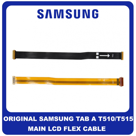 Γνήσια Original Samsung Galaxy Tab A (SM-T510, SM-T515) Main Lcd Flex Cable Καλωδιοταινία Οθόνης GH59-15019A (Service Pack By Samsung)