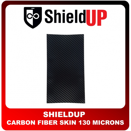 New ShieldUp 1pc Carbon Fiber Skin Ειδική Μεμβράνη Νανοτεχνολογίας 130 Microns Carbon Black Μαύρο (Με Αγορά Μηχανήματος Ή Χρησιδάνειο) Τιμή Τεμαχίου