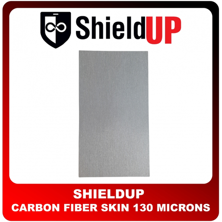 New ShieldUp 1pc Carbon Fiber Skin Ειδική Μεμβράνη Νανοτεχνολογίας 130 Microns Silver Ασημί (Με Αγορά Μηχανήματος Ή Χρησιδάνειο) Τιμή Τεμαχίου