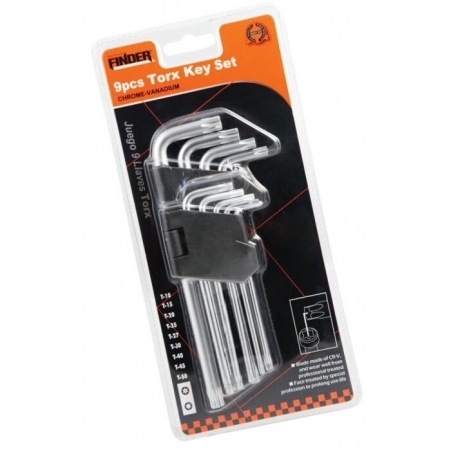 Κλειδιά Torx - 9pcs - Finder - 193123