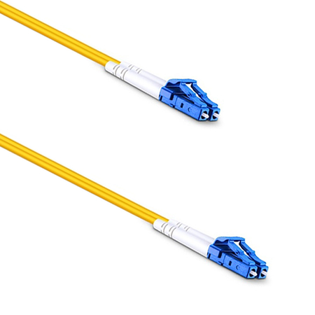 Fiber Patch Cable Detech, lc-lc, Upc, Singlemode, Duplex, 3.0m, Yellow - 18330