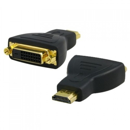 Αντάπτορας dvi f - Hdmi, no Brand, Μαύρο - 17101