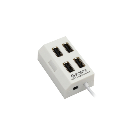 Usb hub no Brand, usb 2.0, 4 Θύρες, Μαύρο - 12055