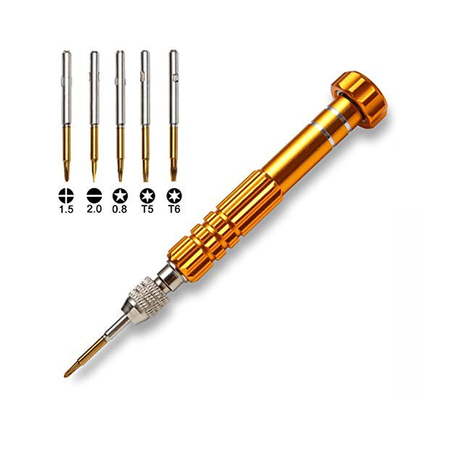 Precision Screwdriver set Poso ps-6688, 6in1, Steel, Τυχαία επιλογή χρώματος - 17635