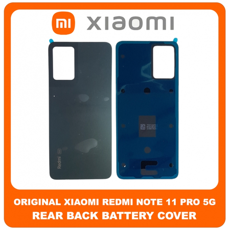 Γνήσια Original Xiaomi Redmi Note 11 Pro 5G (China Version) (21091116C) Rear Back Battery Cover Πίσω Κάλυμμα Καπάκι Πλάτη Μπαταρίας Green Πράσινο (Service Pack By Xiaomi)