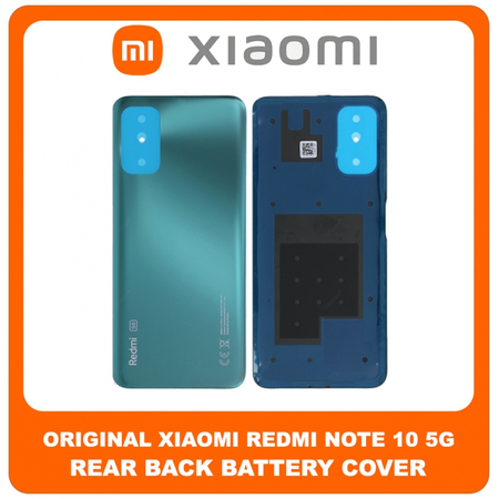 Γνήσια Original Xiaomi Redmi Note 10 5G, Redmi Note10 5G (M2103K19G, M2103K19C) Rear Back Battery Cover Πίσω Κάλυμμα Καπάκι Πλάτη Μπαταρίας Aurora Green Πράσινο 550500012L9X 550500012K9X 550500014F9X (Service Pack By Xiaomi)