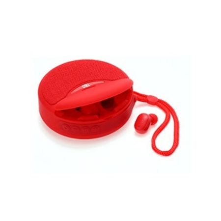 Ασύρματο Ηχείο Bluetooth με Ακουστικά - tg-808 - 883808 - red