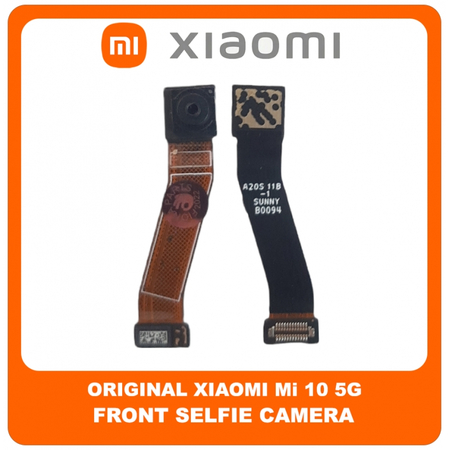 Γνήσια Original Xiaomi Mi 10 5G, Mi10 5G (M2001J2G, M2001J2I, Mi 10) Front Selfie Camera Flex Μπροστινή Κάμερα 20 MP, f/2.0, (wide), 1/3", 0.9µm (Service Pack By Xiaomi)