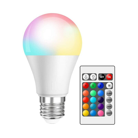 Λάμπα led rgb - e27 - 3w - 313540