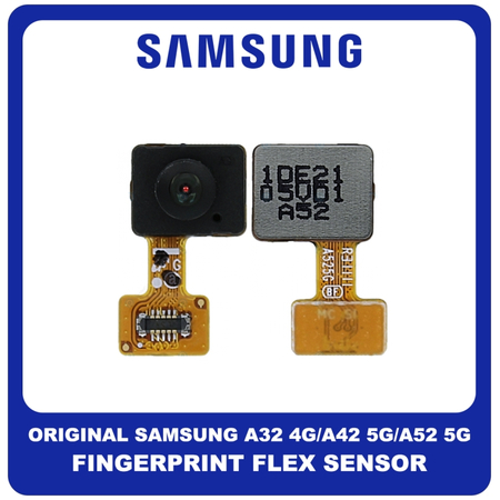 Γνήσια Original Samsung Galaxy A32 4G (SM-A325F), A42 5G (SM-A426B) A52 5G (SM-A526B) Fingerprint Flex Sensor Αισθητήρας Δακτυλικού Αποτυπώματος GH96-14110A (Service Pack By Samsung)