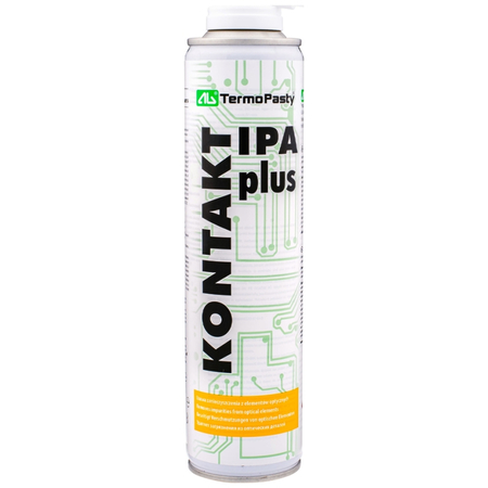 TermoPasty Kontakt IPA PLUS Isopropyl alkohol Isopropanol  400ml - 99.8% Ισοπροπυλική αλκοόλη Σπρει, Για CD-ROM,DVD,AUDIO CD,PHOTOCD ​